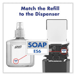 PURELL ES6 Soap Touch-Free Dispenser, 1,200 mL, 5.25 x 8.8 x 12.13, Graphite PURELL ES6 Soap Touch-Free Dispenser, 1,200 mL, 5.25 x 8.8 x 12.13, Graphite