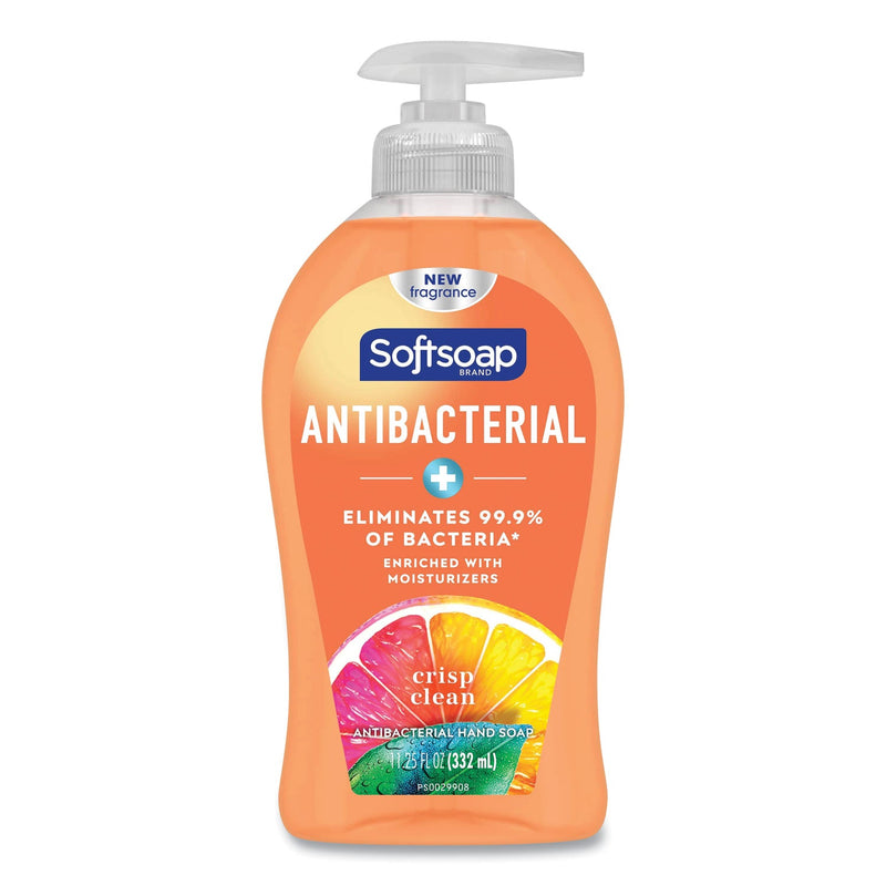 Softsoap Antibacterial Hand Soap, Crisp Clean, 11.25 oz Pump Bottle Softsoap Antibacterial Hand Soap, Crisp Clean, 11.25 oz Pump Bottle