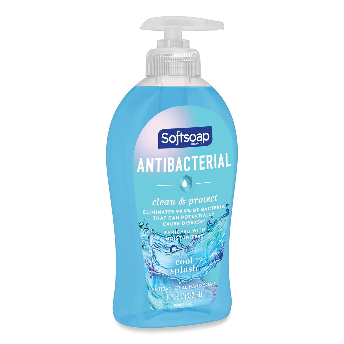 Softsoap Antibacterial Hand Soap, Cool Splash, 11.25 oz Pump Bottle Softsoap Antibacterial Hand Soap, Cool Splash, 11.25 oz Pump Bottle