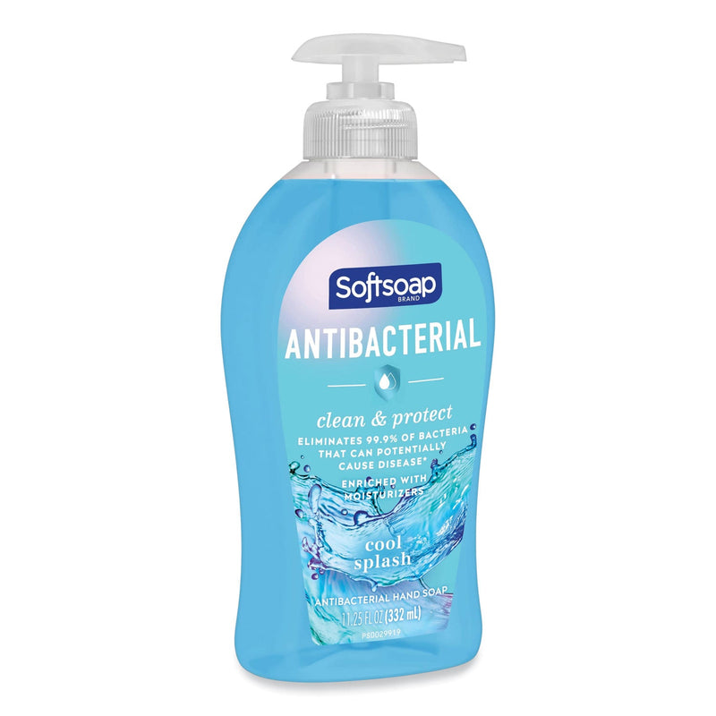 Softsoap Antibacterial Hand Soap, Cool Splash, 11.25 oz Pump Bottle Softsoap Antibacterial Hand Soap, Cool Splash, 11.25 oz Pump Bottle