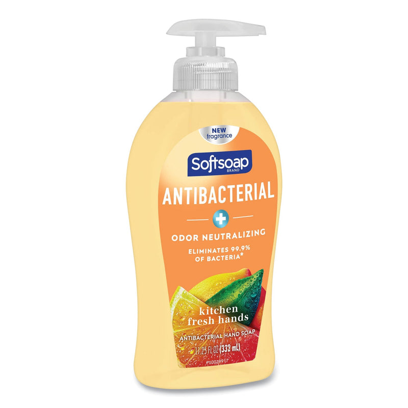 Softsoap Antibacterial Hand Soap, Citrus, 11.25 oz Pump Bottle, 6/Carton Softsoap Antibacterial Hand Soap, Citrus, 11.25 oz Pump Bottle, 6/Carton