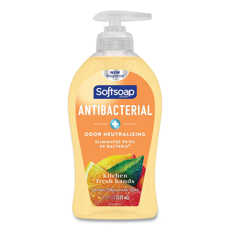 Softsoap Antibacterial Hand Soap, Citrus, 11.25 oz Pump Bottle, 6/Carton Softsoap Antibacterial Hand Soap, Citrus, 11.25 oz Pump Bottle, 6/Carton