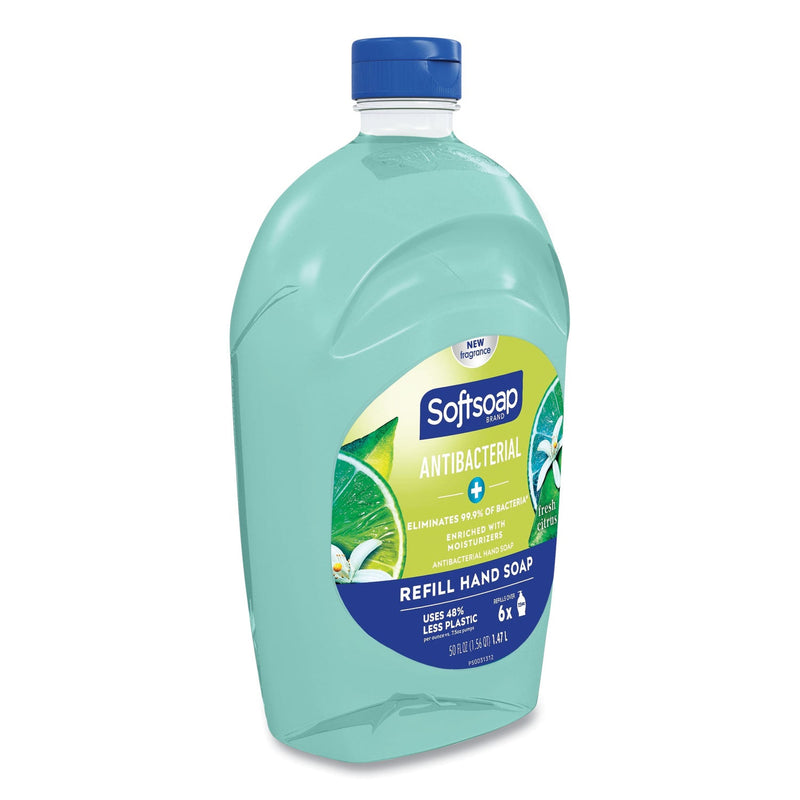 Softsoap Antibacterial Liquid Hand Soap Refills, Fresh, Green, 50 oz Softsoap Antibacterial Liquid Hand Soap Refills, Fresh, Green, 50 oz