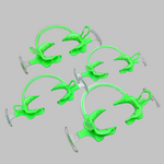 Dental Retractor K02 - Oral Cheek & Lip Retractor (2-Pack) Green Dental Retractor K02 - Oral Cheek & Lip Retractor (2-Pack) Green