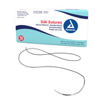 Dynarex Braided Black Silk Sutures - Non Absorbable (12 Count) Dynarex Braided Black Silk Sutures - Non Absorbable (12 Count)