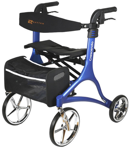 Rhythm Healthcare 10" Caster Crescendo Rollator Rhythm Healthcare 10" Caster Crescendo Rollator