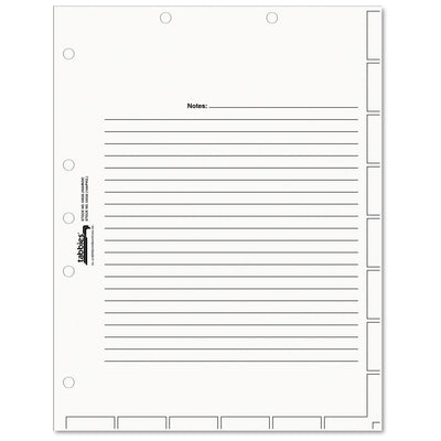 Tabbies Medical Chart Index Divider Sheets, Untabbed, 11 x 8.5, White, 400/Box Tabbies Medical Chart Index Divider Sheets, Untabbed, 11 x 8.5, White, 400/Box