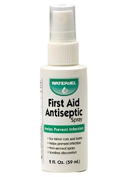 Water Jel Antiseptic Spray, 2 oz Bottle (24 Bottles/Case) Water Jel Antiseptic Spray, 2 oz Bottle (24 Bottles/Case)