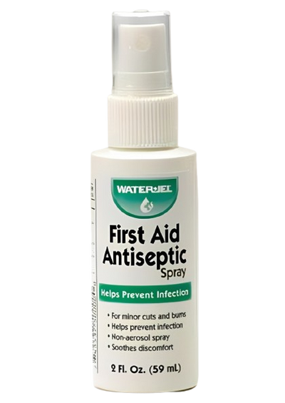 Water Jel Antiseptic Spray, 2 oz Bottle (24 Bottles/Case) Water Jel Antiseptic Spray, 2 oz Bottle (24 Bottles/Case)