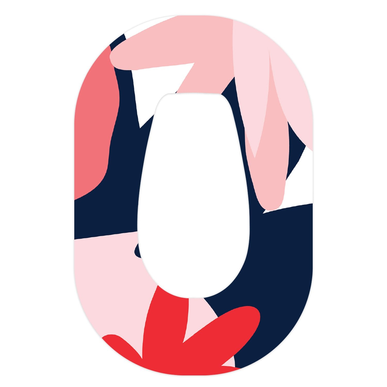 Abstract Flower Dexcom G6 Patch Tape - Pump Peelz Abstract Flower Dexcom G6 Patch Tape - Pump Peelz