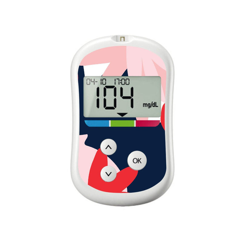 Abstract Flower for OneTouch Verio Flex Glucometer Abstract Flower for OneTouch Verio Flex Glucometer