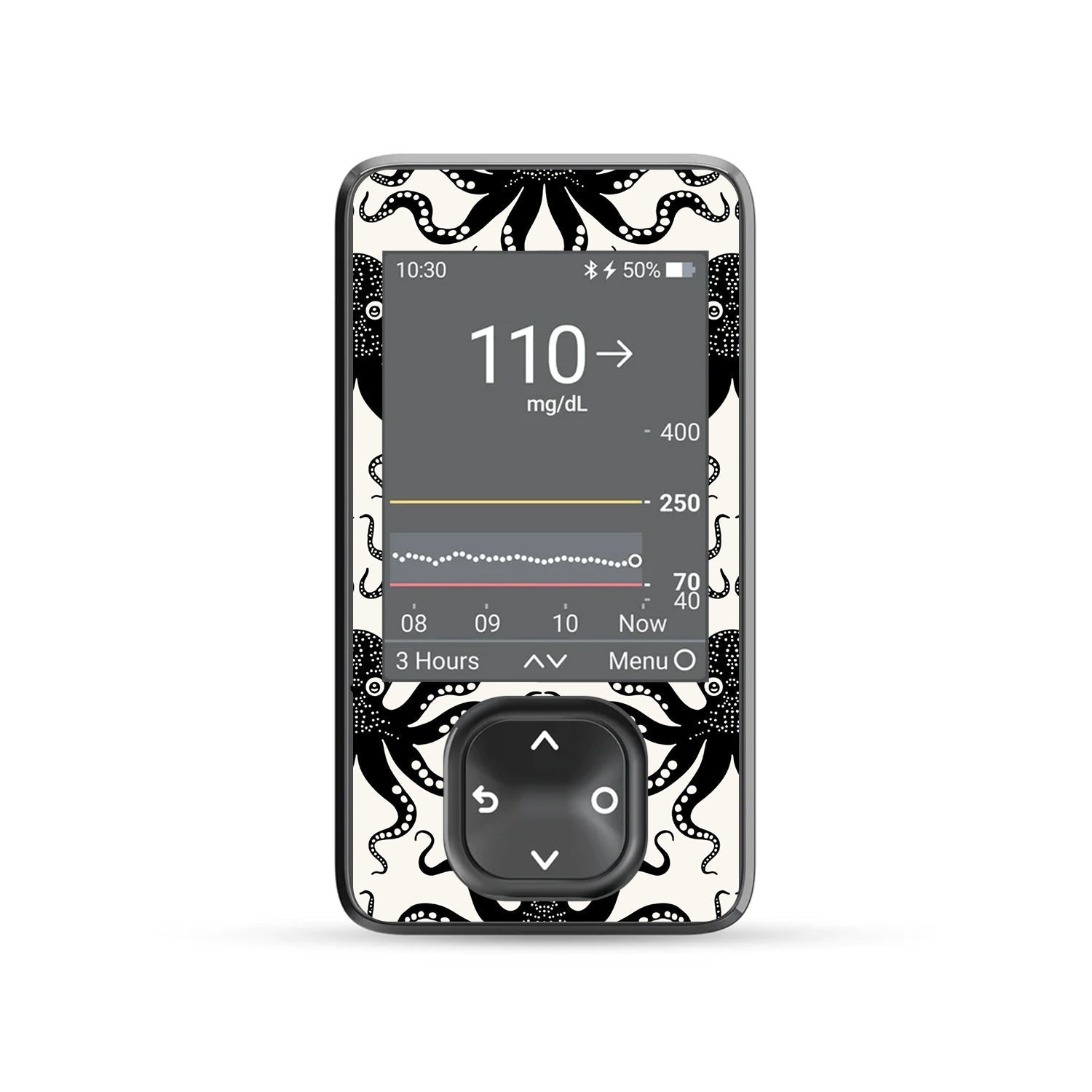 Abstract Octopus DEXCOM G7 and Stelo Touchscreen Receiver Abstract Octopus DEXCOM G7 and Stelo Touchscreen Receiver