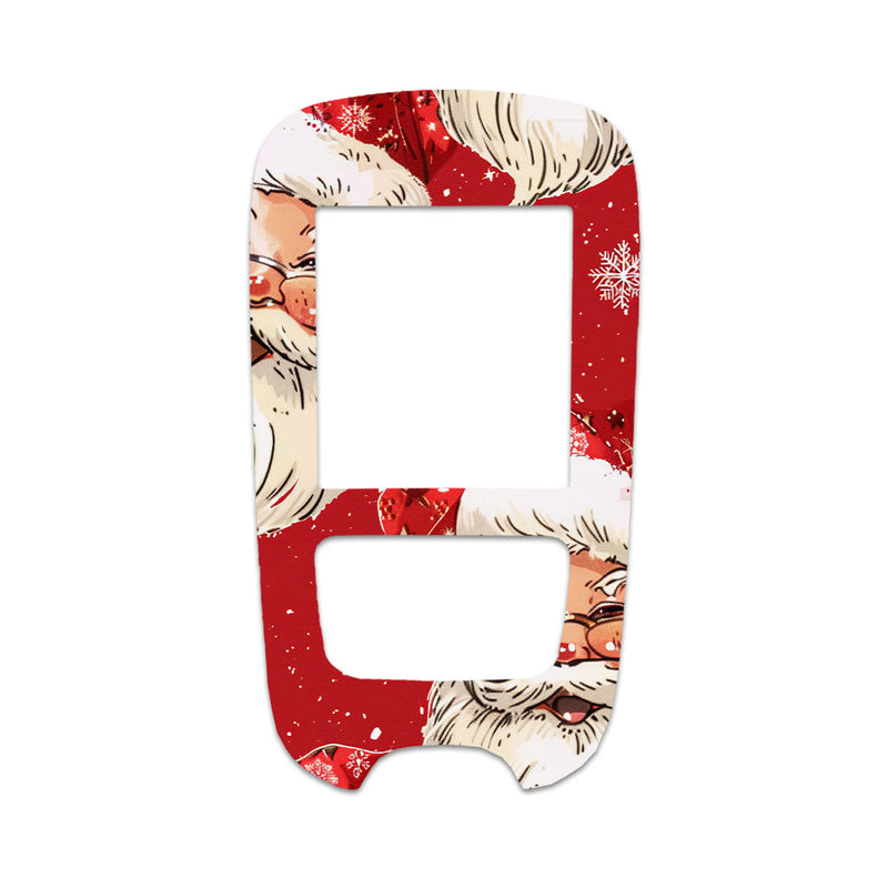 Jolly Old Saint Nick Accu-Chek Guide Glucometer Sticker - Pump Peelz Jolly Old Saint Nick Accu-Chek Guide Glucometer Sticker - Pump Peelz