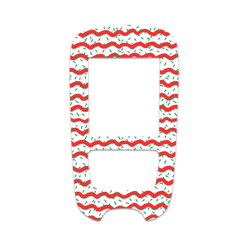 Christmas Icing Accu-Chek Guide Glucometer Sticker - Pump Peelz Christmas Icing Accu-Chek Guide Glucometer Sticker - Pump Peelz