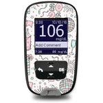 Cheers to '26 Accu-Chek Guide Glucometer Sticker - Pump Peelz Cheers to '26 Accu-Chek Guide Glucometer Sticker - Pump Peelz
