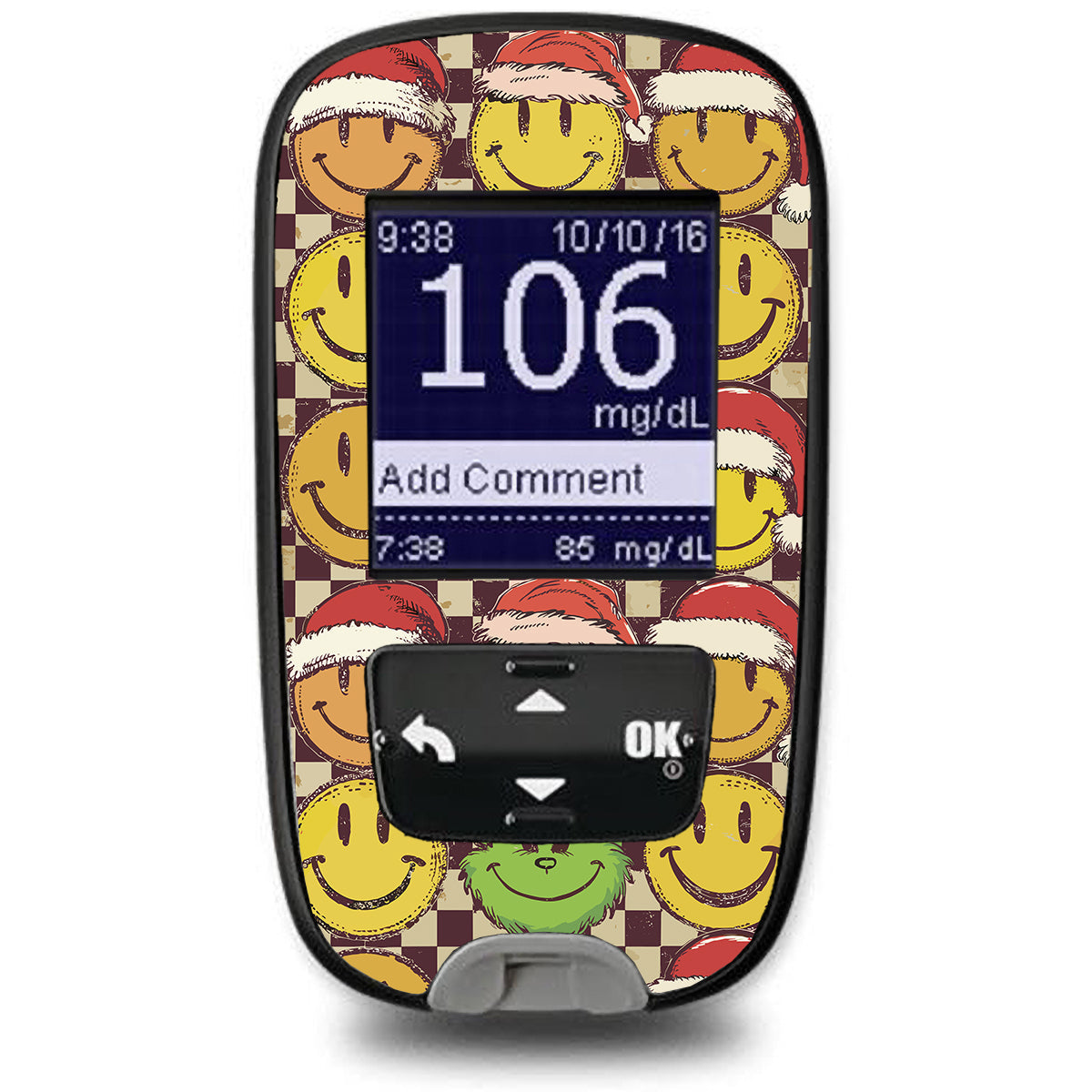 Merry Mischief Accu-Chek Guide Glucometer Sticker - Pump Peelz Merry Mischief Accu-Chek Guide Glucometer Sticker - Pump Peelz