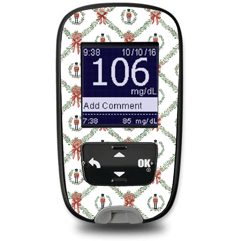 Nutcracker Noel Accu-Chek Guide Glucometer Sticker - Pump Peelz Nutcracker Noel Accu-Chek Guide Glucometer Sticker - Pump Peelz