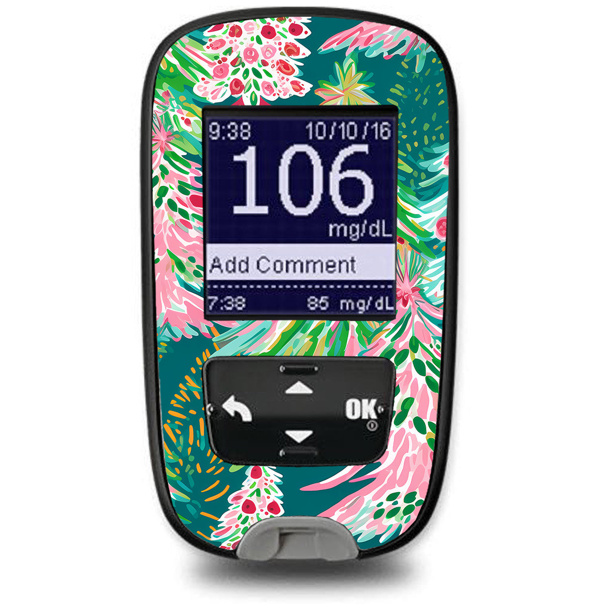 Festive Forest Accu-Chek Guide Glucometer Sticker - Pump Peelz Festive Forest Accu-Chek Guide Glucometer Sticker - Pump Peelz