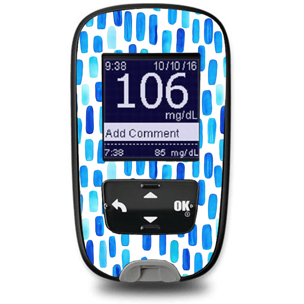 Level Lines Accu-Chek Guide Glucometer Sticker - Pump Peelz Level Lines Accu-Chek Guide Glucometer Sticker - Pump Peelz