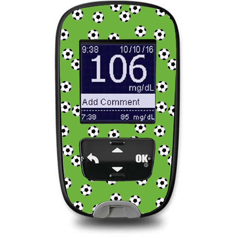 Kickoff Accu-Chek Guide Glucometer Sticker - Pump Peelz Kickoff Accu-Chek Guide Glucometer Sticker - Pump Peelz