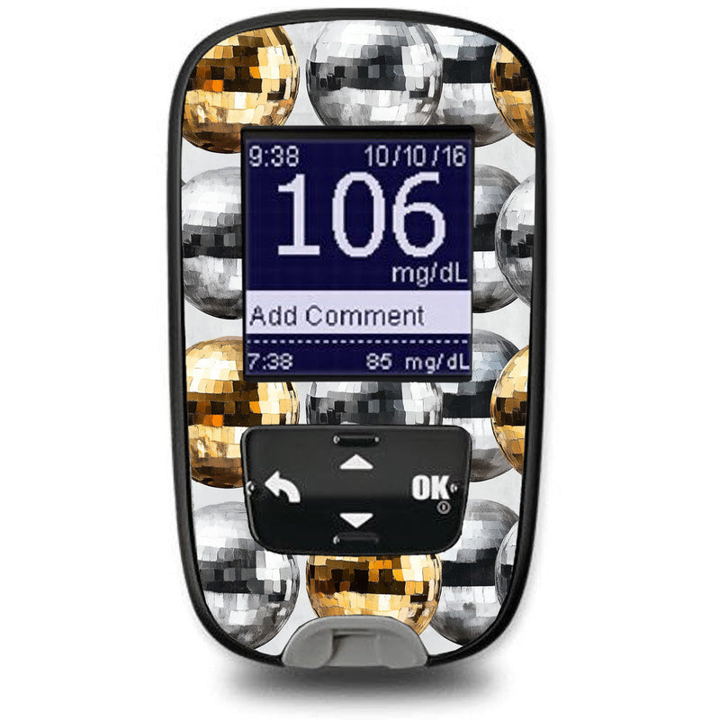 Disco Balls Sticker for the Accu-Chek Guide Glucometer Disco Balls Sticker for the Accu-Chek Guide Glucometer