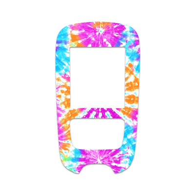Neon Tie Dye Sticker for the Accu-Chek Guide Glucometer Neon Tie Dye Sticker for the Accu-Chek Guide Glucometer