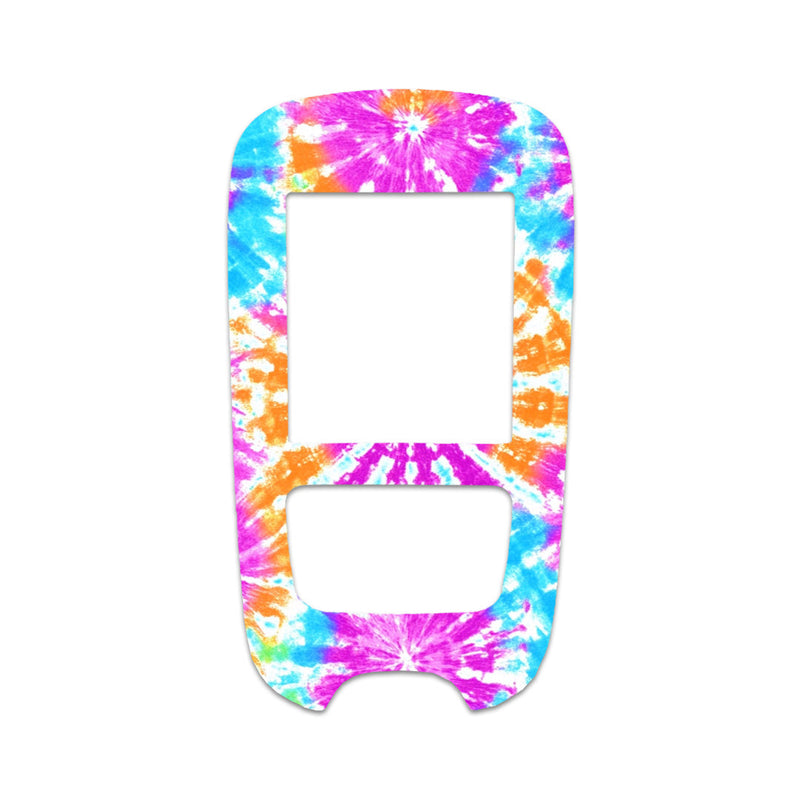 Neon Tie Dye Sticker for the Accu-Chek Guide Glucometer Neon Tie Dye Sticker for the Accu-Chek Guide Glucometer