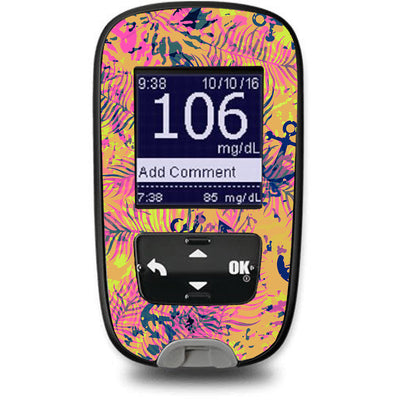 Electric Island Accu-Chek Guide Glucometer Sticker - Pump Peelz Electric Island Accu-Chek Guide Glucometer Sticker - Pump Peelz