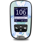Cottage Bows Accu-Chek Guide Glucometer Sticker - Pump Peelz Cottage Bows Accu-Chek Guide Glucometer Sticker - Pump Peelz