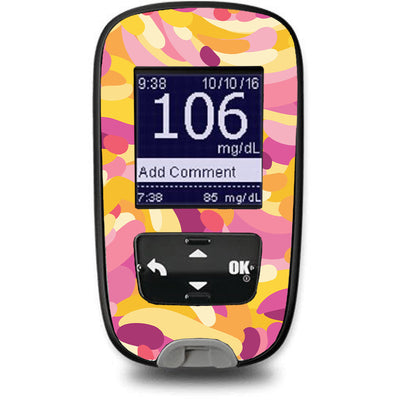 Jelly Swirl Accu-Chek Guide Glucometer Sticker - Pump Peelz Jelly Swirl Accu-Chek Guide Glucometer Sticker - Pump Peelz