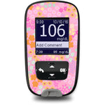 Pink Petals Accu-Chek Guide Glucometer Sticker - Pump Peelz Pink Petals Accu-Chek Guide Glucometer Sticker - Pump Peelz