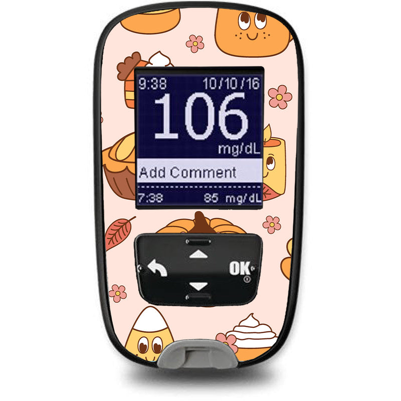 Cozy Harvest Accu-Chek Guide Glucometer Sticker - Pump Peelz Cozy Harvest Accu-Chek Guide Glucometer Sticker - Pump Peelz