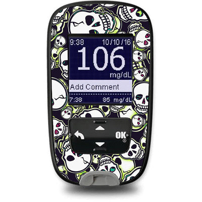 Bone Glow Accu-Chek Guide Glucometer Sticker - Pump Peelz Bone Glow Accu-Chek Guide Glucometer Sticker - Pump Peelz