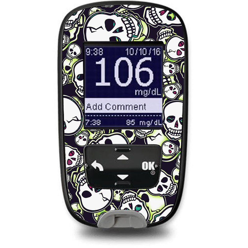 Bone Glow Accu-Chek Guide Glucometer Sticker - Pump Peelz Bone Glow Accu-Chek Guide Glucometer Sticker - Pump Peelz