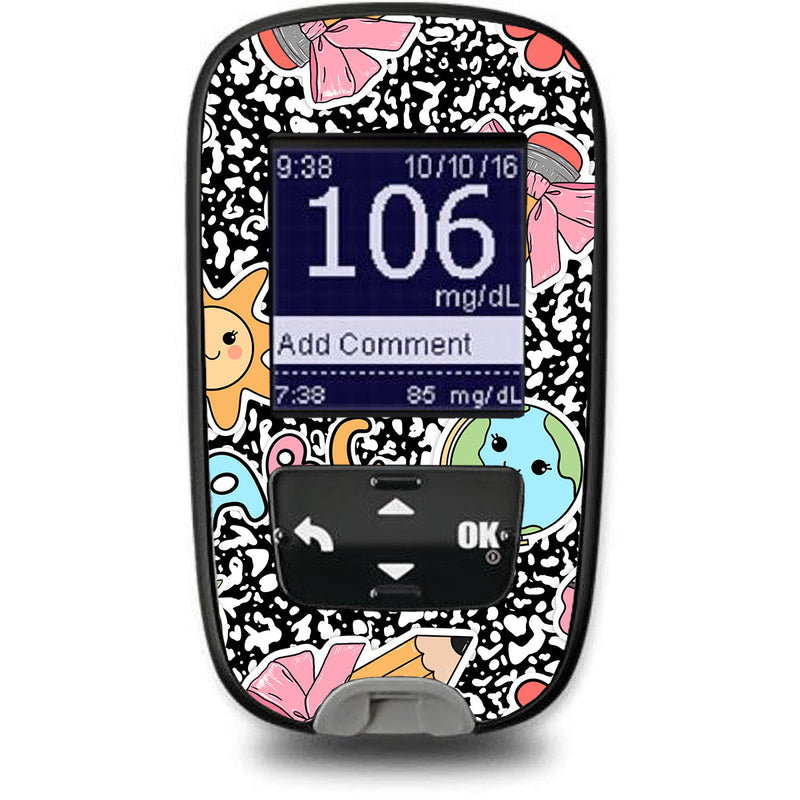Cute Class Accu-Chek Guide Glucometer Sticker - Pump Peelz Cute Class Accu-Chek Guide Glucometer Sticker - Pump Peelz