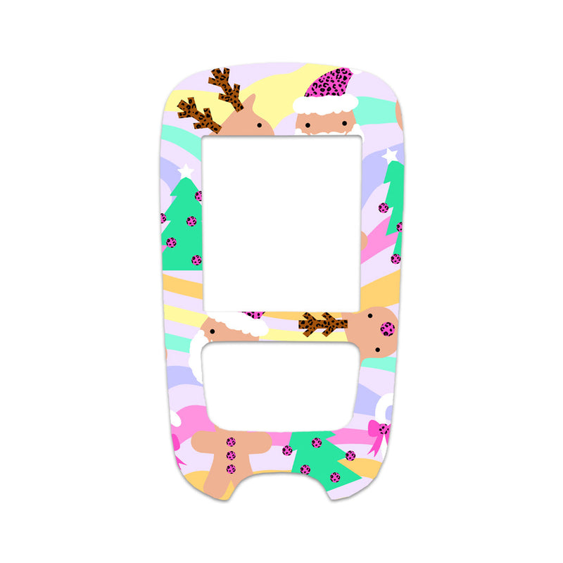 Christmas Pastel Sticker for the Accu-Chek Guide Glucometer Christmas Pastel Sticker for the Accu-Chek Guide Glucometer