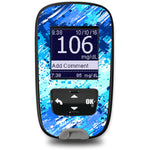 Beta Blue Sticker for the Accu-Chek Guide Glucometer Beta Blue Sticker for the Accu-Chek Guide Glucometer