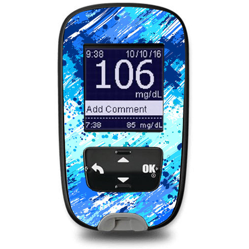 Beta Blue Sticker for the Accu-Chek Guide Glucometer Beta Blue Sticker for the Accu-Chek Guide Glucometer