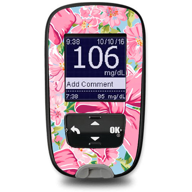 Blossom Bows Sticker for the Accu-Chek Guide Glucometer Blossom Bows Sticker for the Accu-Chek Guide Glucometer