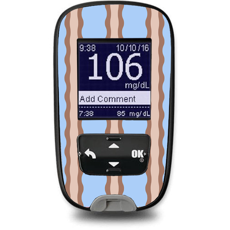 Boardwalk Waves Accu-Chek Guide Glucometer Sticker - Pump Peelz Boardwalk Waves Accu-Chek Guide Glucometer Sticker - Pump Peelz