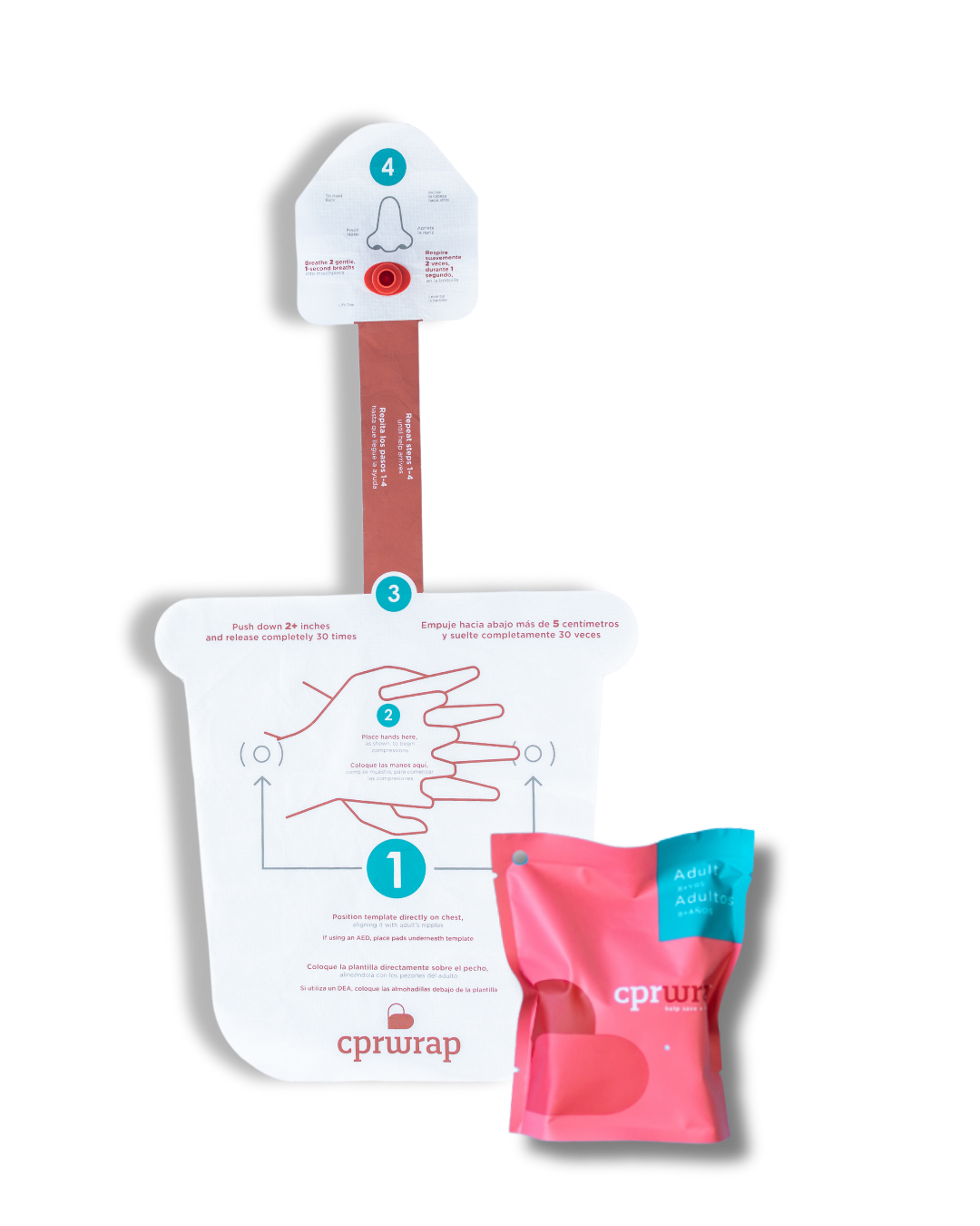 Bulk Adult CPRWrap™ Aid, Ages 8 & Up Bulk Adult CPRWrap™ Aid, Ages 8 & Up