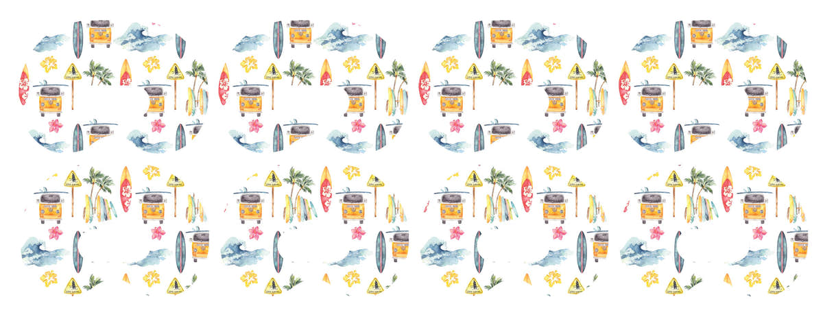 Aloha Surf Medtronic Guardian Connect Patch Tape - Pump Peelz Aloha Surf Medtronic Guardian Connect Patch Tape - Pump Peelz
