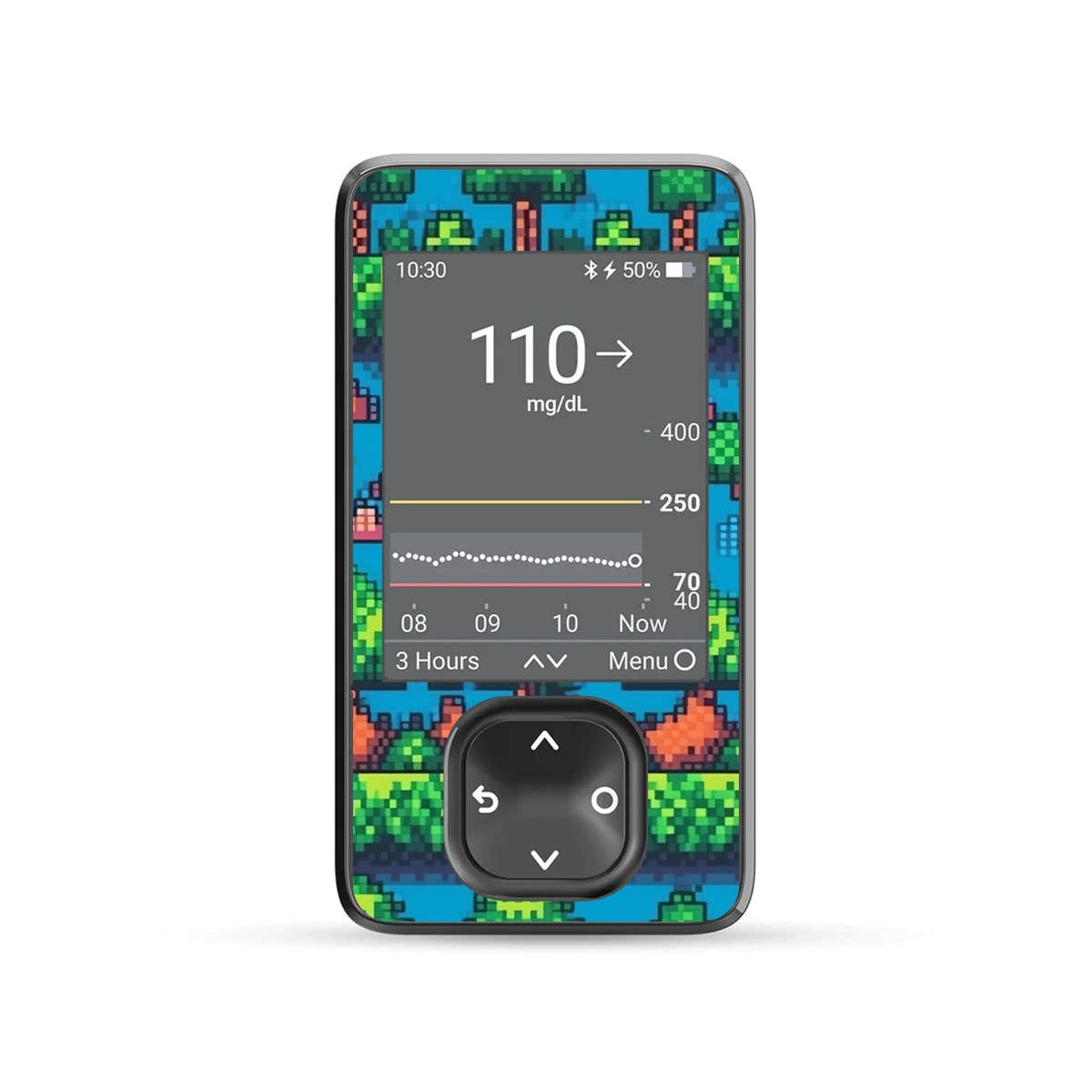 Arcade DEXCOM G7 and Stelo and G6 Touchscreen Receiver Sticker Arcade DEXCOM G7 and Stelo and G6 Touchscreen Receiver Sticker