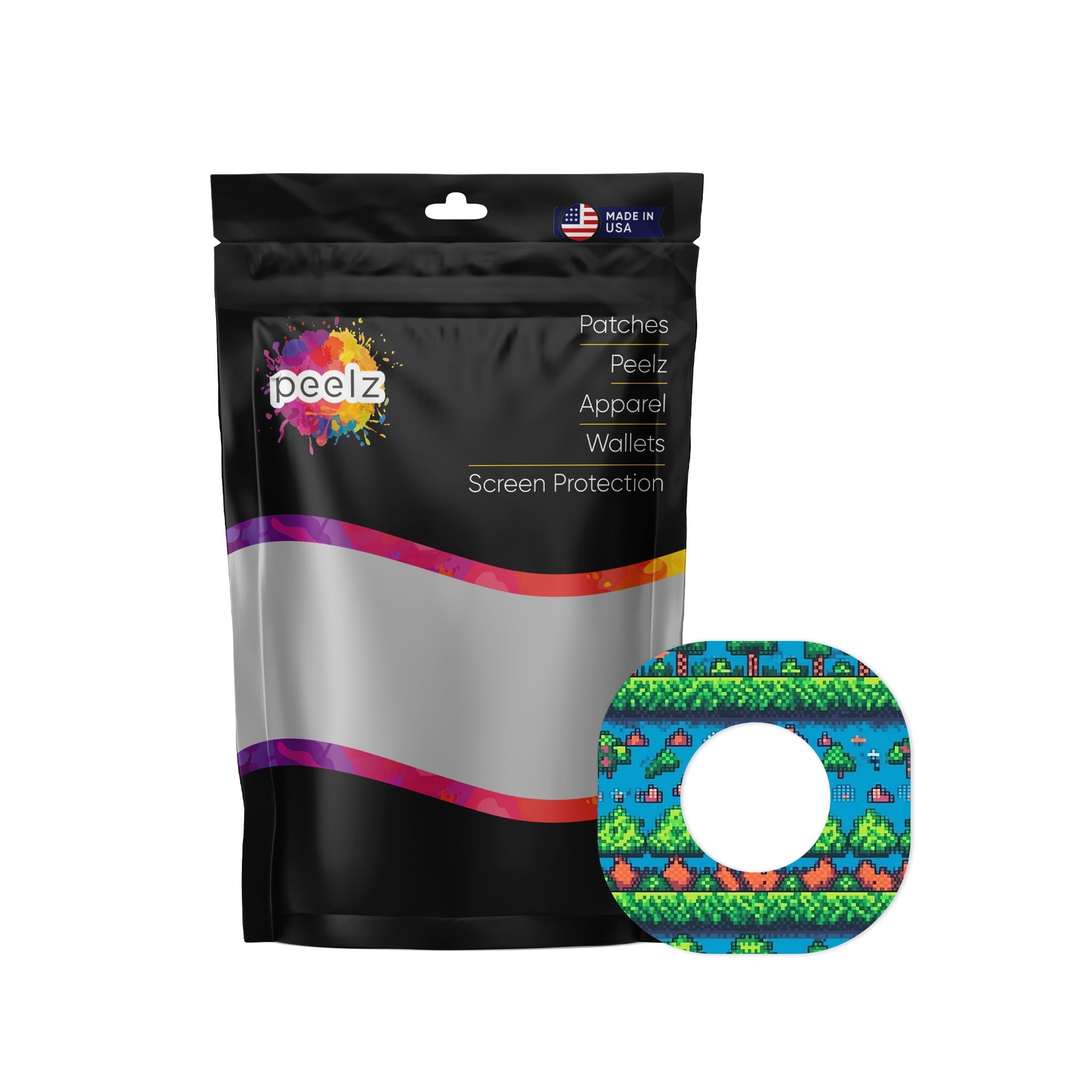Arcade Dexcom G7 and Stelo Patch Tape - Pump Peelz Arcade Dexcom G7 and Stelo Patch Tape - Pump Peelz