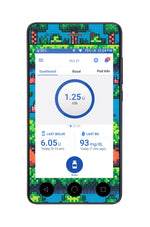 Arcade Sticker for Omnipod DASH® PDM – Pump Peelz Arcade Sticker for Omnipod DASH® PDM – Pump Peelz