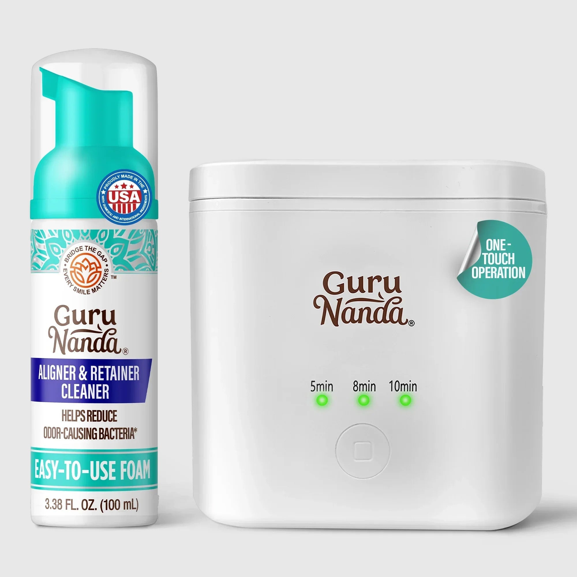 Retainer, Denture & Aligner Foam Cleaner & Cleaning Pod Retainer, Denture & Aligner Foam Cleaner & Cleaning Pod