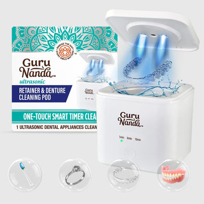 Retainer & Denture Cleaning Pod Retainer & Denture Cleaning Pod