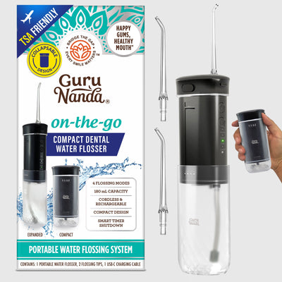 Compact Dental Water Flosser (180 ml) Compact Dental Water Flosser (180 ml)