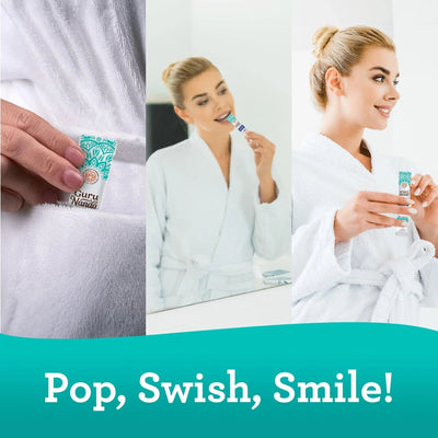 Cocomint Oil Pulling Travel Sachets with Natural Essential Oils & Vitamins Cocomint Oil Pulling Travel Sachets with Natural Essential Oils & Vitamins