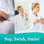 Cocomint Oil Pulling Travel Sachets with Natural Essential Oils & Vitamins Cocomint Oil Pulling Travel Sachets with Natural Essential Oils & Vitamins